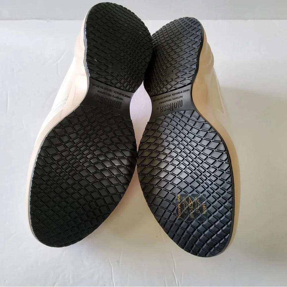 Melissa Ugly Sneakers Platform‎ Sport Collection Jelly Cream/White Shoes Size 8